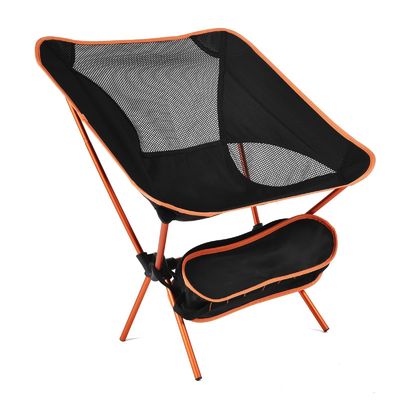 Gepersonaliseerd en monsters Buitenopvouwbare strandstoel Draagbare Aluminium Alloy Moon Chair
