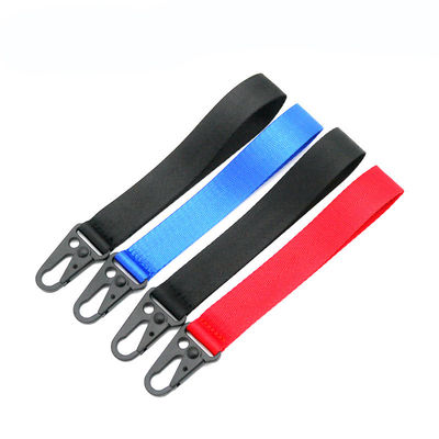 DRY5678 Op maat gemaakt polyester motorfiets sleutelhanger