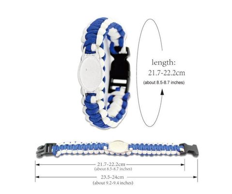Mode Armband Custom Mode Handgemaakte 550 Paracord Survival Armband