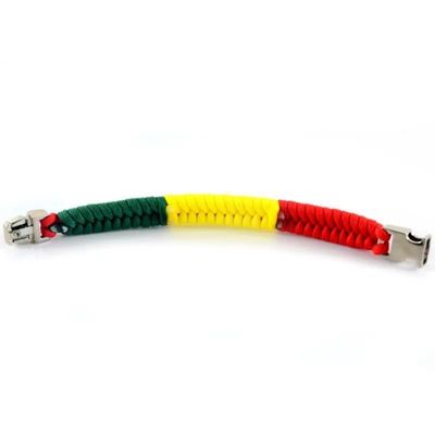 Metal Release Buckle Emergency Paracord Survival Armband voor buiten avonturen