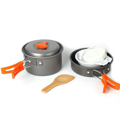 Amerikaanse munt Non-Stick Camping Cookware Pot Set voor Outdoor Keuken Lichte rugzak