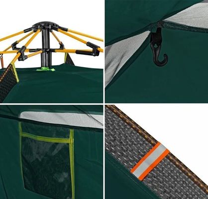 3-4 personen automatische draagbare opvouwbare kampeertent voor buiten waterdicht op maat