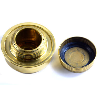Aluminiumlegering en koper Backpacking stove Draagbare opvouwbare alcohol stove voor een picknick