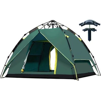 Automatische installatie Polyester kampeertent voor buitenavonturen waterdicht en draagbaar