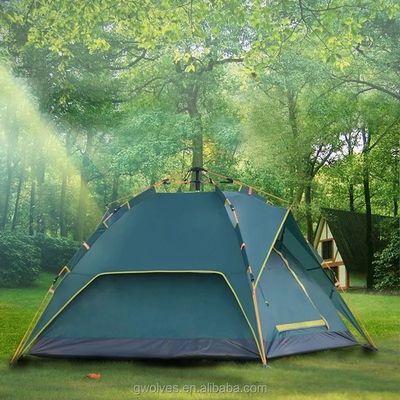 Automatische installatie Polyester kampeertent voor buitenavonturen waterdicht en draagbaar