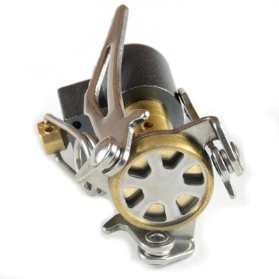 Roestvrij en koper mini-butane gas kookkachelbrander voor buiten camping koken