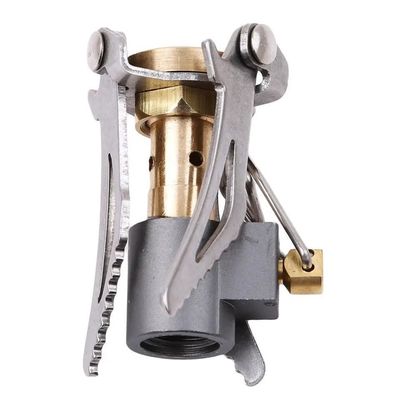 Roestvrij en koper mini-butane gas kookkachelbrander voor buiten camping koken