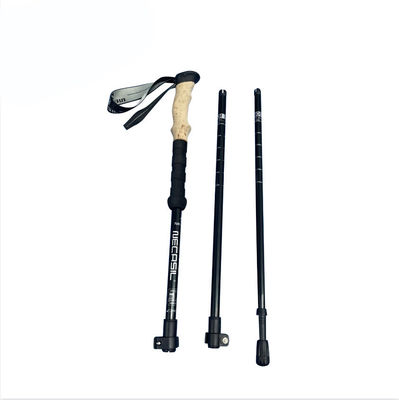Outdoor-avonturen en wandelen Verstelbare vouwbare wandelstok Aluminium wandelstok