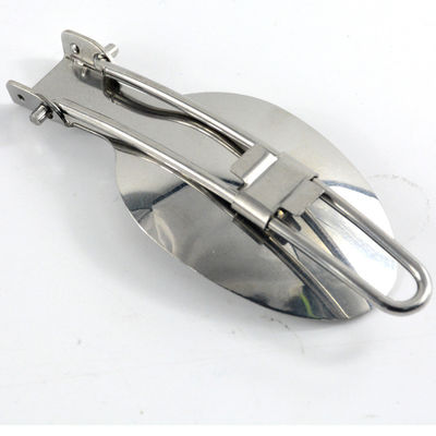 Stainless Steel Camping Dinnerware Set met zilveren bestek vork en lepel inbegrepen
