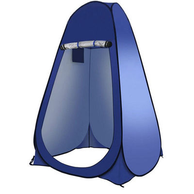 Outdoor Pop up Camping Tent Polyester Zilveren Coating Toliet Tent Top Style Pup Tent