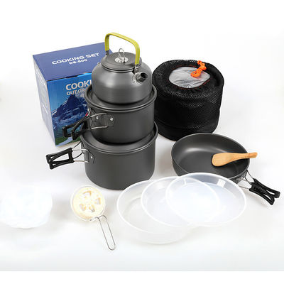 Buitenkeuken Aluminium campingpot en pannen Kookgerei Set met snelle verzendkosten