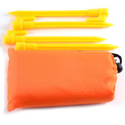 Op maat gemaakte Oxford lichtgewicht draagbare strandmat waterdicht zakcamper picknick deken
