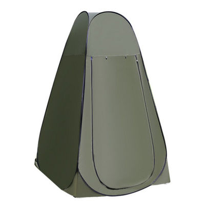 Gemakkelijke groene automatische waterdichte outdoor toilet tent voor kamperen en douchen