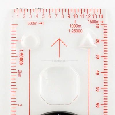 Draagbaar digitaal magnetisch kompas voor outdoor mini multifunctionele kamperen Aanpasbaar