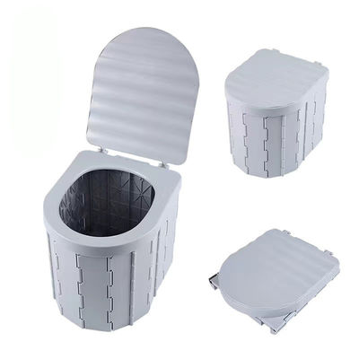 Opvouwbaar reistoilet voor gemakkelijk vervoer en opslag 33x30x28cm Gemakkelijk ontwerp