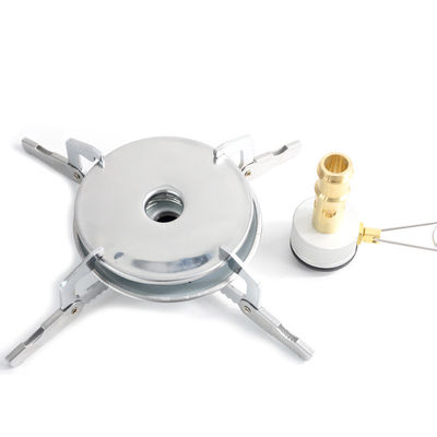 Outdoor mini camping gaskachel met roestvrij en koper draagbare opvouwbare gasoven