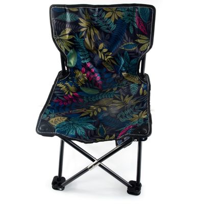 Outdoor Camping Vissen Stoelen Draagbare lichtgewicht vouwstoel met armsteun in blauw