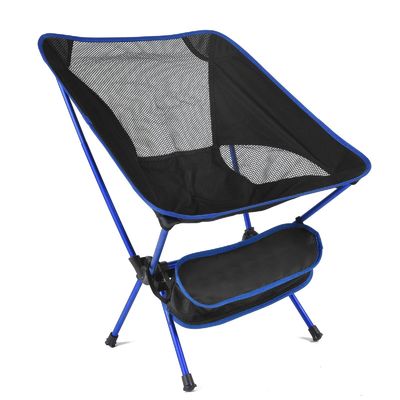 Gepersonaliseerd en monsters Buitenopvouwbare strandstoel Draagbare Aluminium Alloy Moon Chair