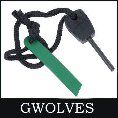 US-valuta Outdoor Camping Fire Starter met strijker en draagbare Magnesium Flint Rod