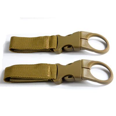 Buiten Tactische Nylon Gordel Sleutelhanger Waterfleshouder Clip voor aangepast verzoek