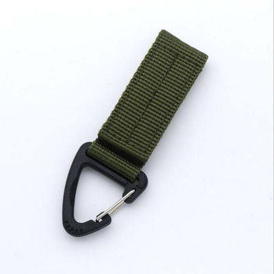 65x25mm Nylon Carabiner Sleutelhanger Riem Sleutelhanger Perfect voor buitenactiviteiten