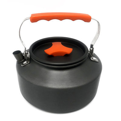 Grijs Groen Handle Draagbare Stijl Niet-Stick Aluminium Picnic Kookpot Set voor Kamperen