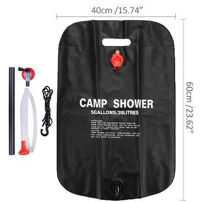 20L Outdoor Draagbare PVC Zonne douche Verwarmde waterzak voor reizen Beach Camping