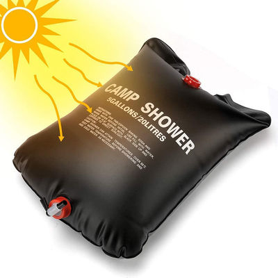 20L Outdoor Draagbare PVC Zonne douche Verwarmde waterzak voor reizen Beach Camping