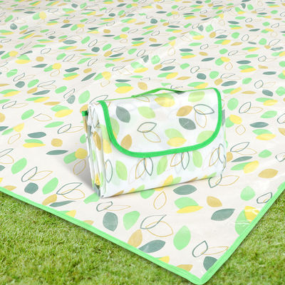 Outdoor Camping Oxford Picnic Dekent Opvouwbare Waterdichte Strand Mat voor aanpassing