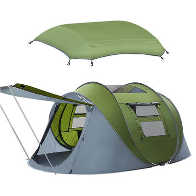 Waterdichte onmiddellijke tent voor kamperen voor het hele seizoen Automatische pop-up tent Capaciteit ≤2