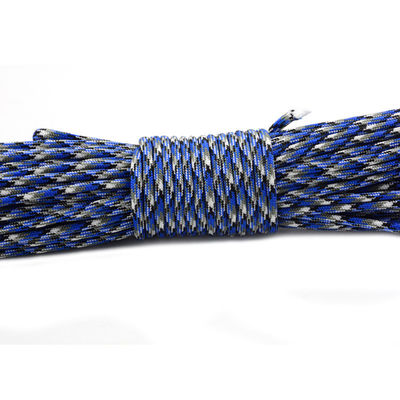 7 Inner Strand Standard 100FT Outdoor Gear 550 Paracord 4mm Polyester parachute touw