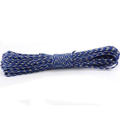 7 Inner Strand Standard 100FT Outdoor Gear 550 Paracord 4mm Polyester parachute touw