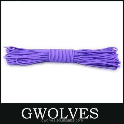 Aanpassing 100FT 7 Inner Strand 550 Polyester Paracord Parachute Cord Camping Rope
