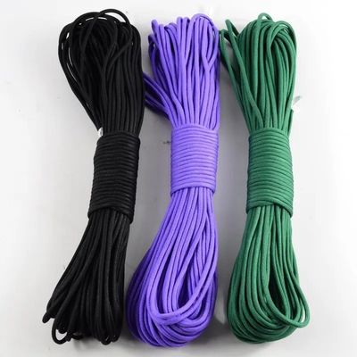 Aanpassing 100FT 7 Inner Strand 550 Polyester Paracord Parachute Cord Camping Rope