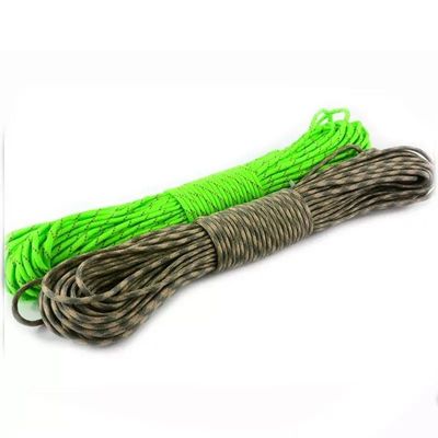 Type III 550 Polyester 4 mm Paracord met 7 binnenste strengen 100FT