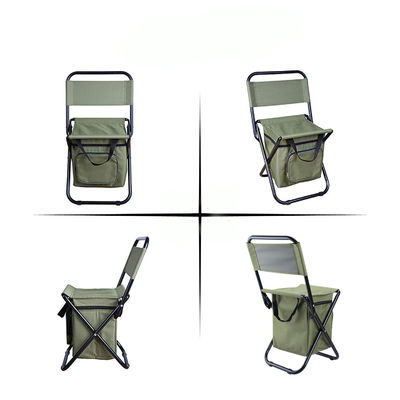 Amerikaanse munt Aluminium legering Draagbare camping vouwstoel voor buitenactiviteiten