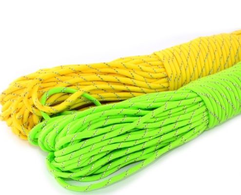 Type III 550 Polyester 4 mm Paracord met 7 binnenste strengen 100FT