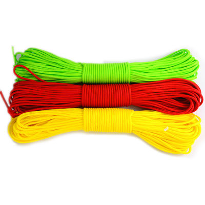 100ft 4mm 7 kernen Parachute koord Survival Polyester 550 Paracord touw en veelzijdig