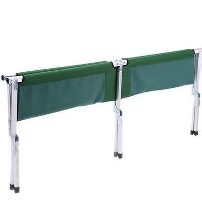Op maat gemaakte 190X62X42cm Buiten Aluminium vouwbed 600d Oxford Camping vouwbed