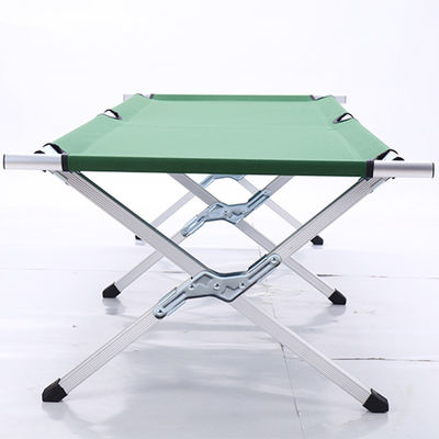 Op maat gemaakte 190X62X42cm Buiten Aluminium vouwbed 600d Oxford Camping vouwbed