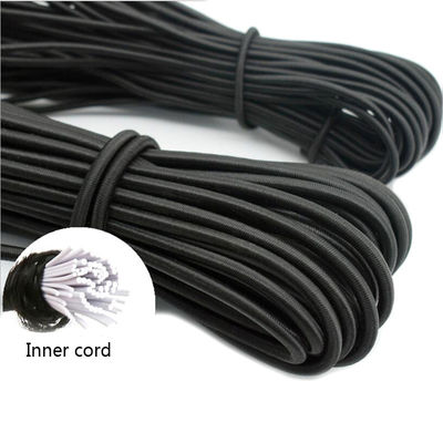 Hoge sterkte elastisch bungee schokkoord 4 mm 5 mm zwart bungee touw Duurzaam en flexibel