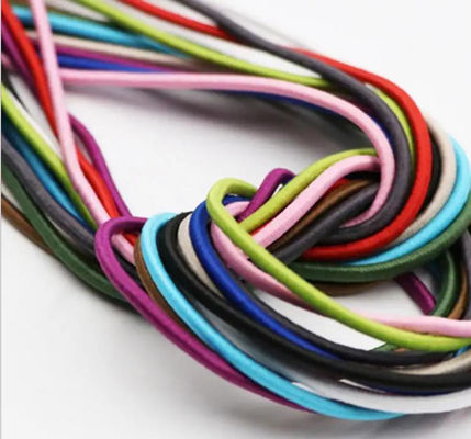 Hoge sterkte elastisch bungee schokkoord 4 mm 5 mm zwart bungee touw Duurzaam en flexibel