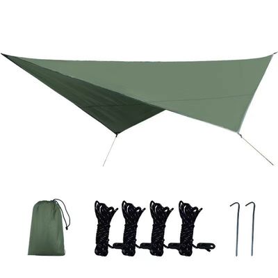 DER356 Draagbare polyester campinggarnaal zonneschermtent voor buitenactiviteiten