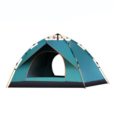 Op maat gemaakte aanvraag Outdoor Draagbare Automatische Waterdichte Camping Tent Stijl 2 deuren