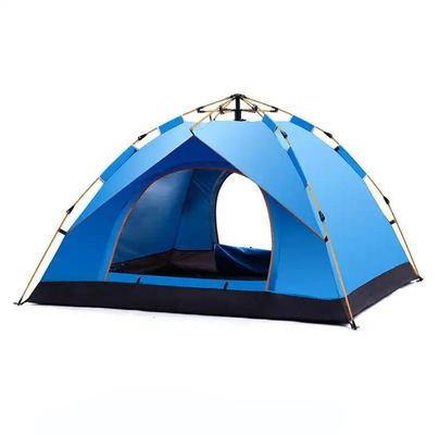 Op maat gemaakte aanvraag Outdoor Draagbare Automatische Waterdichte Camping Tent Stijl 2 deuren