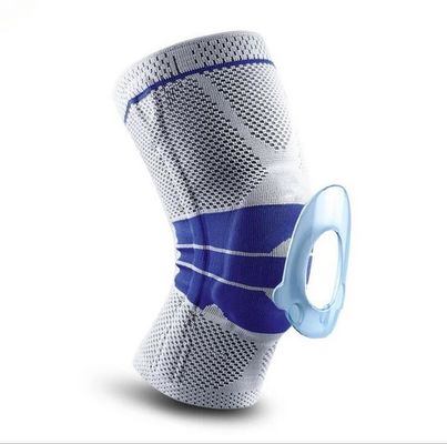 DFR357 Professionele siliconen kniebeugel voor hardlopen Compressie beugel kniebeugel