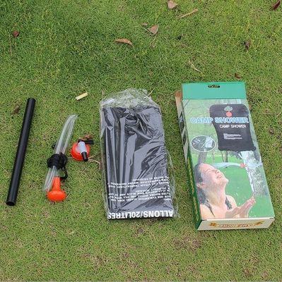 Op maat gemaakte PVC waterdichte zonne-douche voor kamperen Draagbaar en waterdicht ontwerp