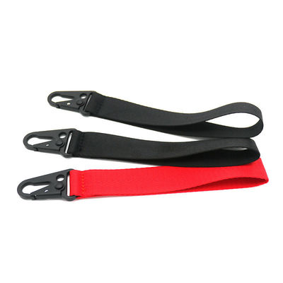 DRY5678 Op maat gemaakt polyester motorfiets sleutelhanger