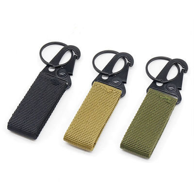 Tactische nylon sleutelhanger sleutelhanger voor pakket bruto gewicht 0,040 kg DFR356