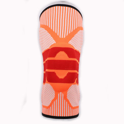 Sport Nylon Silicone Knie Pad Compressie Knie Support Brace voor Basketbal Bescherming
